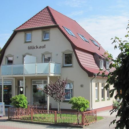 Ferienwohnungen Haus Glueckauf Kölpinsee Eksteriør bilde